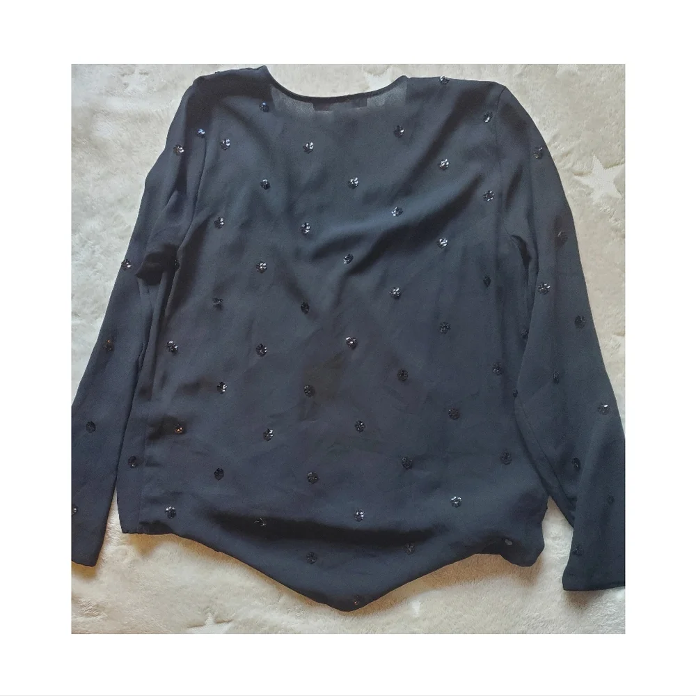 Forever 21 polka dot sequins top - Picture 10 of 10